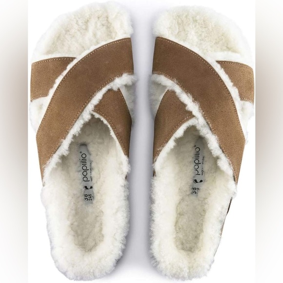 Birkenstock papillio Daytona suede platform sandals - Picture 3 of 9